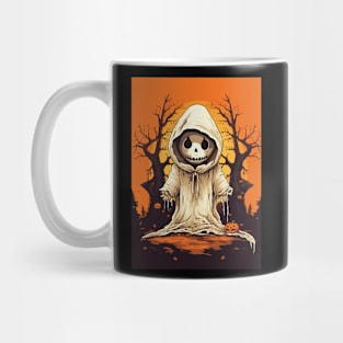 Halloween Costume Trick Or Treat Ghost Pumpkin Mug